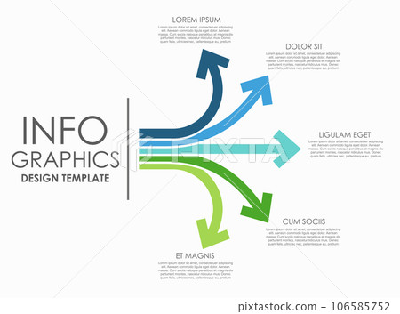 Infographic design template with place for your data. Vector illustration. Infographic design template with place for your data. Vector illustration. 106585752