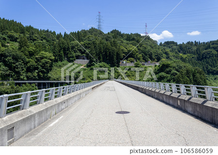 Tatsumi dam, Ishikawa Prefecture, Japan. 106586059