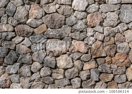 Antique stonewall texture material construction for background. Antique stonewall texture material construction for background. 106586314