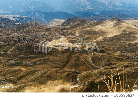 Durmitor Ring Panoramic Road around Mountains Durmitor Ring Panoramic Road around Mountains 106586624