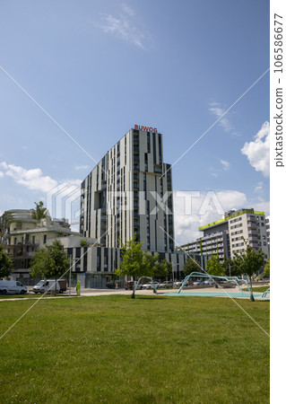 Seestadt residential complex near Lake Asperner Seestadt residential complex near Lake Asperner 106586677