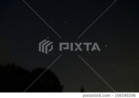 獵戶座，北斗市長坂鎮冬季升起的星座 106590206