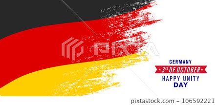 Germany unity day greeting card, banner vector illustration. Germany unity day greeting card, banner vector illustration. 106592221