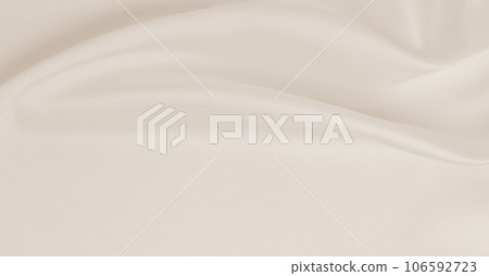 Smooth elegant golden silk or satin luxury cloth texture as wedding background. Luxurious Christmas background or New Year background design. In Sepia toned. Retro style 106592723