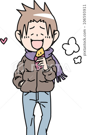 吃烤紅薯的男人 106593911