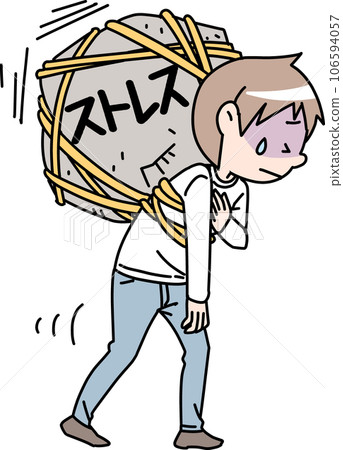 man with stress man with stress 106594057