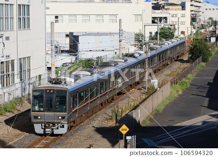 和田美aki線的207系列火車 106594320