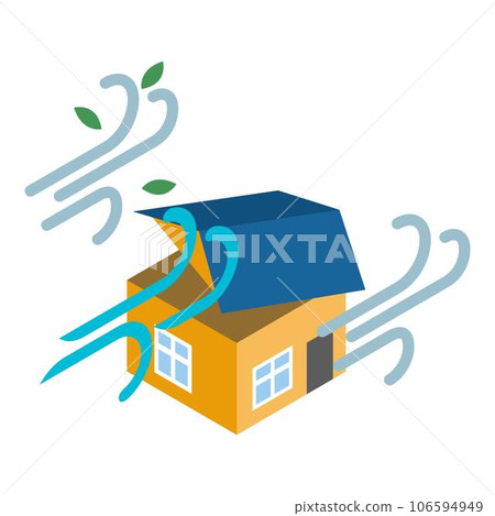 Strong wind icon. Isometric illustration of strong wind vector icon for web Strong wind icon. Isometric illustration of strong wind vector icon for web 106594949