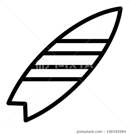 Wood gear sup surfing icon. Outline wood gear sup surfing vector icon for web design isolated on white background Wood gear sup surfing icon. Outline wood gear sup surfing vector icon for web design isolated on white background 106595064