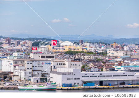 青森縣八戶市第二魚市場街景 106595088