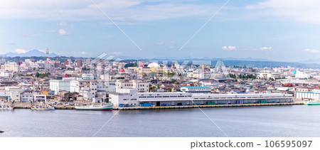 Streetscape of Hachinohe City, Aomori Prefecture Second Fish Market 106595097