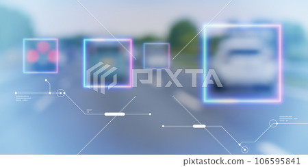 擁擠的道路（模糊） 106595841