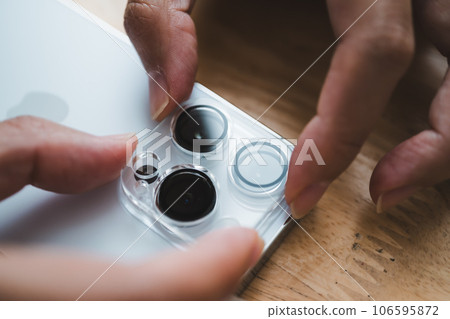 安裝智能手機相機鏡頭蓋 106595872