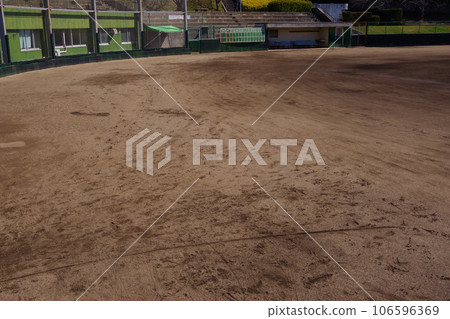 Baseball field, grass baseball field, youth baseball practice field Baseball field, grass baseball field, youth baseball practice field 106596369
