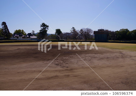 Baseball field, grass baseball field, youth baseball practice field Baseball field, grass baseball field, youth baseball practice field 106596374