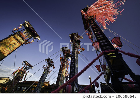 Ishizaki Houtou Festival, where giant lanterns dance wildly 106596645
