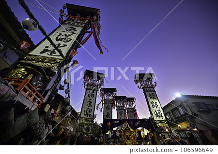 Ishizaki Houtou Festival, where giant lanterns dance wildly 106596649