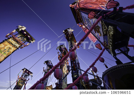 Ishizaki Houtou Festival, where giant lanterns dance wildly Ishizaki Houtou Festival, where giant lanterns dance wildly 106596651