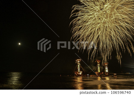 法龍七夕切子祭在海中狂舞 法龍七夕切子祭在海中狂舞 106596740