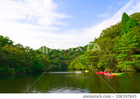 【兵庫縣】9月：攀登神戶摩耶山，從山頂菊星台租自行車前往穗高湖 106597603