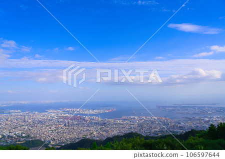 [Hyogo Prefecture] September: Climbing Mt. Maya in Kobe, the view from Kikuseidai at the summit - Japan's Three Greatest Night Views - 106597644
