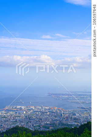 [兵庫縣] 9月：攀登神戶摩耶山，從菊星台眺望山頂的景色 - 日本三大夜景 - 106597648