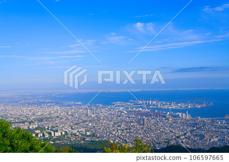 [Hyogo Prefecture] September: Climbing Mt. Maya in Kobe, the view from Kikuseidai at the summit - Japan's Three Greatest Night Views - 106597665