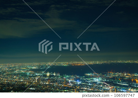 [Hyogo Prefecture] September: Climbing Mt. Maya in Kobe, the view from Kikuseidai at the summit - Japan's Three Greatest Night Views - 106597747