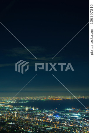 [Hyogo Prefecture] September: Climbing Mt. Maya in Kobe, the view from Kikuseidai at the summit - Japan's Three Greatest Night Views - 106597816