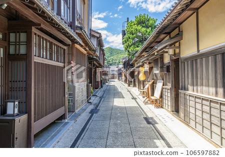 福井縣小浜市，小浜西組重要傳統建築群保存區的晴天 106597882