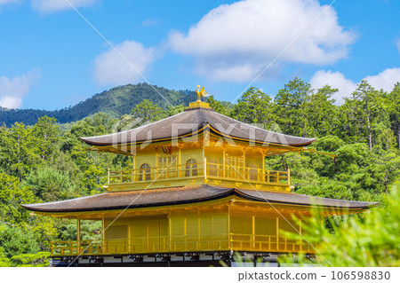夏天的金閣寺(六園寺)舍利殿 夏天的金閣寺(六園寺)舍利殿 106598830