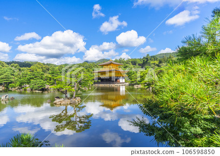 金閣寺（六園寺）的夏日風景 106598850