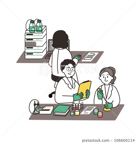 Laboratory and researchers Laboratory and researchers 106600114