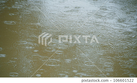 Raining on the stream Raining on the stream 106601522