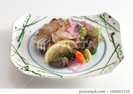 Image of high quality abalone lively, fresh abalone lively, abalone sashimi, high quality seafood sashimi Image of high quality abalone lively, fresh abalone lively, abalone sashimi, high quality seafood sashimi 106601536