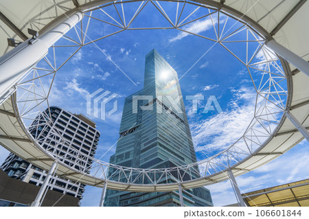 從Apenu Cues購物中心看到的Apen no Harukas 106601844