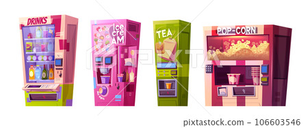 Food and drink vending machines 106603546
