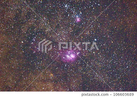 Milky Way Galaxy / Nebula M8 106603689