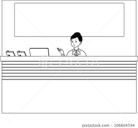 櫃檯接待女性信息 櫃檯接待女性信息 106604594