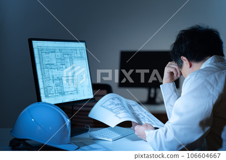 Construction management, architect, overtime 106604667