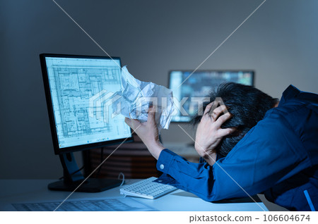 Construction management, architect, overtime Construction management, architect, overtime 106604674