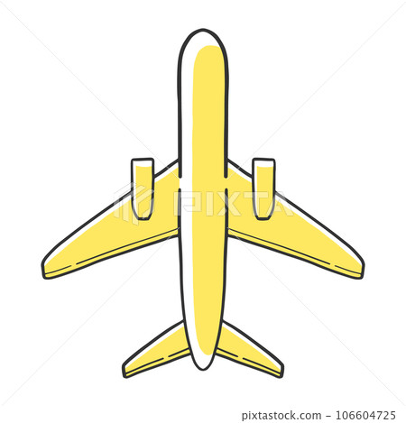 從飛機底部看的構圖插圖素材 從飛機底部看的構圖插圖素材 106604725