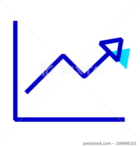 代表營銷、圖表的兩種顏色樣式圖標 106606101