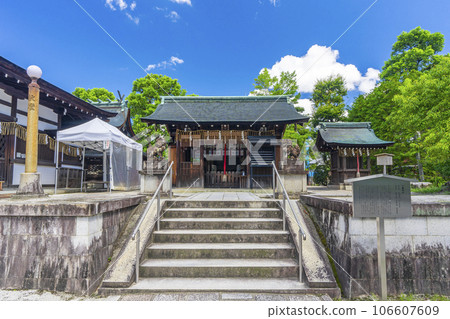 Site Shrine (Wara Tenjin) Rokkatsu Shrine/Yawata Shrine --Kinugasa Tenjin Morimachi, Kita-ku, Kyoto-- Site Shrine (Wara Tenjin) Rokkatsu Shrine/Yawata Shrine --Kinugasa Tenjin Morimachi, Kita-ku, Kyoto-- 106607609