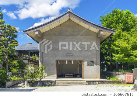 遺址神社（原天神）神轎倉庫--京都市北區衣笠天神森町-- 106607615