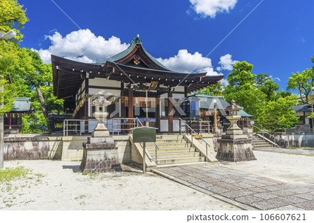 Shrine on the premises (Wara Tenjin) Worship hall -- Kinugasa Tenjin Morimachi, Kita Ward, Kyoto City -- Shrine on the premises (Wara Tenjin) Worship hall -- Kinugasa Tenjin Morimachi, Kita Ward, Kyoto City -- 106607621
