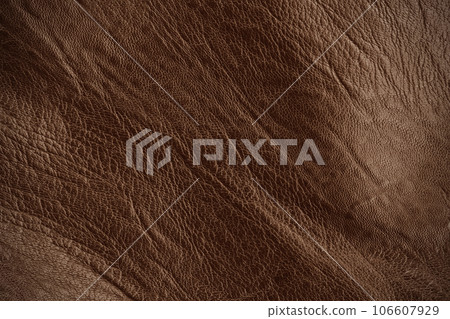 Dark brown leather texture background with seamless pattern and high resolution. 106607929