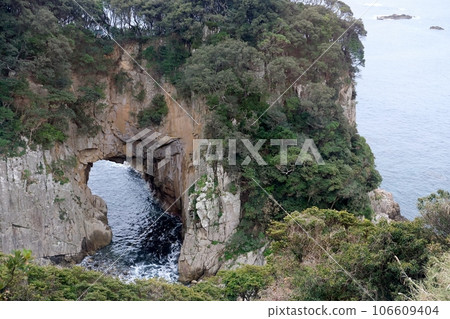 Hakusan Domon is one of the scenery of Cape Ashizuri 106609404