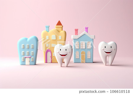 牙醫(3D象形圖) 牙醫(3D象形圖) 106610518