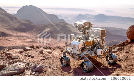 research robot for taking photos and taking samples in hard-to-reach terrain research robot for taking photos and taking samples in hard-to-reach terrain 106610601
